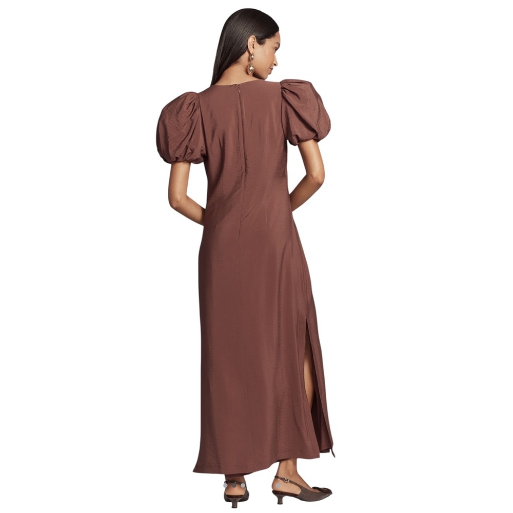 @loverlygrey x Anthropologie NWT Puff-Sleeve V-Neck
Maxi Dress - Picture 2 of 8